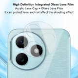 For Honor X50i+ 5G imak Integrated Rear Camera Lens Tempered Glass Film with Lens Cap