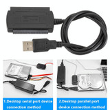 USB 2.0 to IDE / SATA Hard Disk Adapter Cable, Cable Length: 50cm