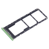 For Infinix Hot 12 Play NFC X6816C SIM Card Tray + SIM Card Tray + Micro SD Card Tray (Green)