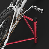ENLEE T802 Bicycle Parking Rack Road And Mountain Bike Insertion Maintenance Stand(Red)