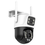 QX101 6MP WiFi Dual Camera Supports Two-way Voice Intercom & Infrared Night Vision(UK Plug)