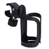 2 PCS Baby Stroller Universal Cup Braking Bottle Rack Bicycle Kettles Cup Holder Bottle Rack(Black)