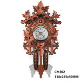 Barley Bird Wall Clock Retro Living Room Watch(CM302)