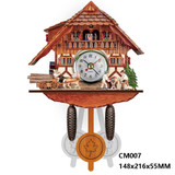 Barley Bird Wall Clock Retro Living Room Watch(CM007)