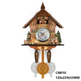 Barley Bird Wall Clock Retro Living Room Watch(CM010)