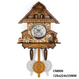 Barley Bird Wall Clock Retro Living Room Watch(CM008)