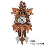 Barley Bird Wall Clock Retro Living Room Watch(CM304)