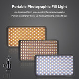 VLOGLITE W228 Dual Color Temperature Portable Photographic Fill Light High-Brightness Video Light