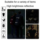 ENLEE EN-7855 Multifunctional Reflective Magnet Clip Outdoor Sports Night Running Safety Warning Stickers, Style: C Model