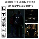 ENLEE EN-7855 Multifunctional Reflective Magnet Clip Outdoor Sports Night Running Safety Warning Stickers, Style: D Model