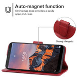 Leather Phone Case For Ulefone Armor X5 Pro(Red)