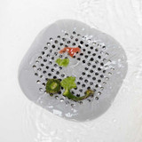 Floor Drain Pad With Suction Pad Kitchen Bathroom Anti Clogging Hair Strainer Sewer Floor Drain Plugs(Black)