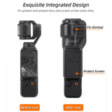 For DJI OSMO Pocket 3 Sunnylife Integrated Gimbal Cover Camera Protector (Black)