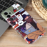 For Samsung Galaxy S23 5G Painted Pattern Precise Hole PC Phone Case(Holiday Uncle)