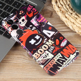 For Samsung Galaxy S22 Ultra 5G Painted Pattern Precise Hole PC Phone Case(Orange Comics)