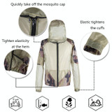 Camping Adventure Anti-Mosquito Bite Suit Summer Outdoor Fishing Breathable Mesh Anti-Mosquito Suit, Specification: Three-piece Full Set(S / M)