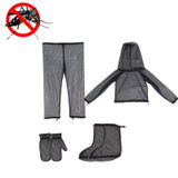 Camping Adventure Anti-Mosquito Suit Summer Fishing Breathable Mesh Clothes, Specification: Four-piece(S / M)