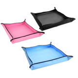 2 PCS Balcony Green Planting Pot Rolling Basin Mat Home Gardening Seed Planting Waterproof Flower Pad Replacement Operation Pad(V2.0 Pink)