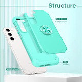 For Samsung Galaxy S23+ 5G L2 Rotating Ring Holder Magnetic Phone Case(Mint Green)