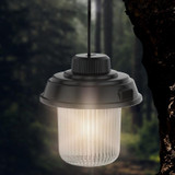 Outdoor LED Camping Light Canopy Hanging Lamp Portable Camping Tent Lights, Style: Charging Model Black