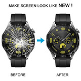 For Huawei Watch GT 4 46mm Original Front Screen Outer Glass Lens (Black)