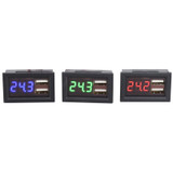 Digital Display Lithium Battery Pack To 5V USB Converter Step-Down Module(Random Color Delivery)