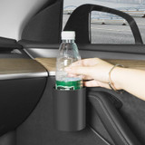For Tesla Model Y / 3 2pcs / Set Car Door Main Driver & Co-pilot Water Cup Storage Holder