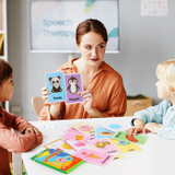 36pcs /Box Infant And Toddler Enlightenment Early Learning English Word Cognition Cards, Style: C4 Time