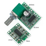 PAM8403 Mini 5V Digital Amplifier Board USB Power Supply Good Sound Effect, Specification: With Potentiometer