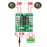 PAM8403 Mini 5V Digital Amplifier Board USB Power Supply Good Sound Effect, Specification: Module