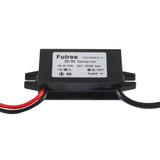 12V to 5V 3A Car Power Converter DC Module Voltage Regulator, Style:2 in 1 Dual USB Female