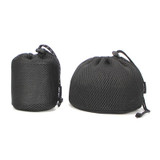 COOL CAMP CF-3019 Outdoor Camping Sandwich Round Bottom Storage Bag Portable Camping Mug Teapot Tableware Mesh Bag, Specification: Small
