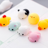 45 PCS Cute Animal Pinching Toys Tricky Toys Vent Balls, Random Delivery