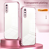 For vivo iQOO Neo Transparent Plating Fine Hole Phone Case(Green)