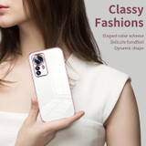 For Xiaomi 12 Pro / 12S Pro Transparent Plating Fine Hole Phone Case(Transparent)