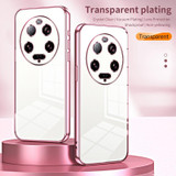 For Xiaomi 13 Ultra Transparent Plating Fine Hole Phone Case(Silver)