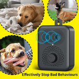 N20 Portable Fully Automatic Ultrasonic Dog Training Device(Black)