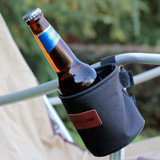 COOL CAMP CF-7007 Outdoor Camping Multifunctional Storage Rack Cup Holder Water Bottle Cover(Black)