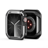 For Apple Watch 4 / 5 / 6 / SE 44mm DUX DUCIS Tamo Series Hollow PC + TPU Watch Protective Case(Transparent Black)