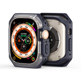 For Apple Watch Ultra 2 49mm / Ultra 49mm DUX DUCIS Tamo Series Hollow PC + TPU Watch Protective Case(Transparent Midnight)