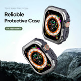 For Apple Watch Ultra 2 49mm / Ultra 49mm DUX DUCIS Tamo Series Hollow PC + TPU Watch Protective Case(Transparent Midnight)