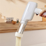 Handheld Noodle Machine Rechargeable Smart Pasta Maker With 6 Molds(White)