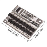 4S 3.2V 12V 100A Polymer Li-ion Phosphate Battery Protection Board With Balance