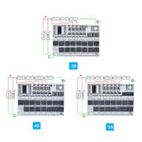 4S 3.2V 12V 100A Polymer Li-ion Phosphate Battery Protection Board With Balance