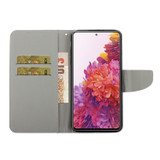 For Samsung Galaxy S20 FE 5G / S20 Lite Coloured Drawing Pattern Horizontal Flip PU Leather Case with Holder & Card Slots & Wallet & Lanyard(Elf Girl)