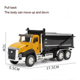 Children Toy Engineering Vehicle Set Simulation Alloy Car Model( Dump Truck)