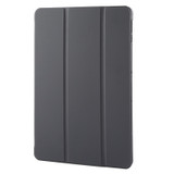 For Honor Pad 9 Tri-fold Silicone Leather Tablet Case(Black)