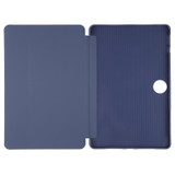 For Honor Pad 9 Tri-fold Silicone Leather Tablet Case(Dark Blue)