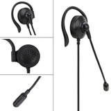 SOYTO SY227 Single-side Operator Ear Hook Headset Corded Computer Headset, Interfaces: 3.5mm