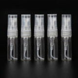 50 PCS Perfume Bottle Spray Bottle Perfume Bottle Empty Bottle, Capacity:2ML (Transparent)